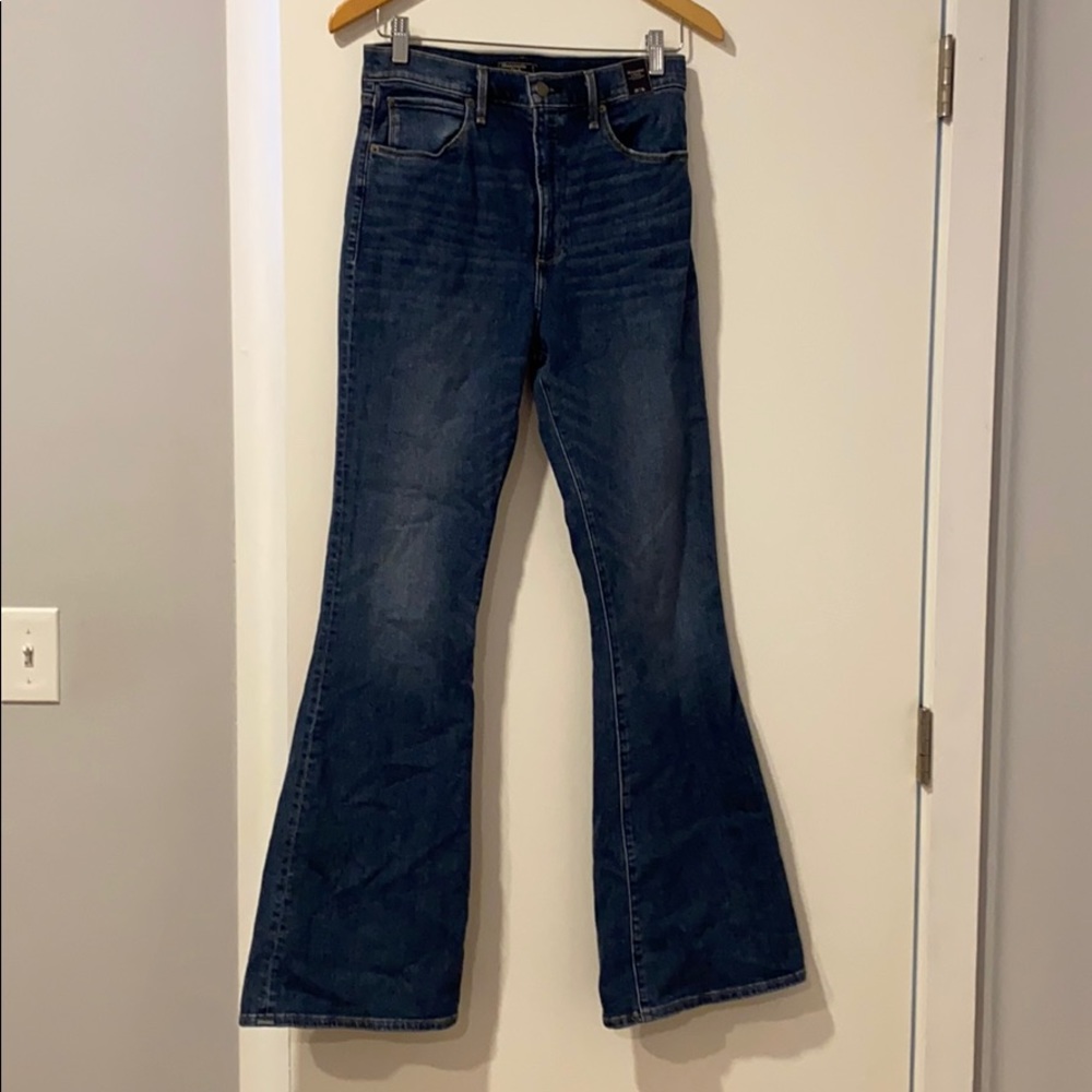 Abercrombie and Fitch flare jeans